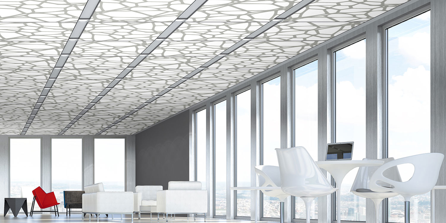 Techstyle Graphic Acoustical Ceilings - Hunter Douglas Architectural