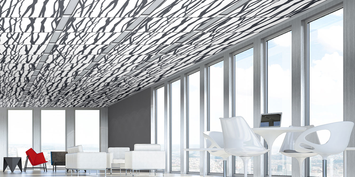 Techstyle Graphic Acoustical Ceilings - Hunter Douglas Architectural